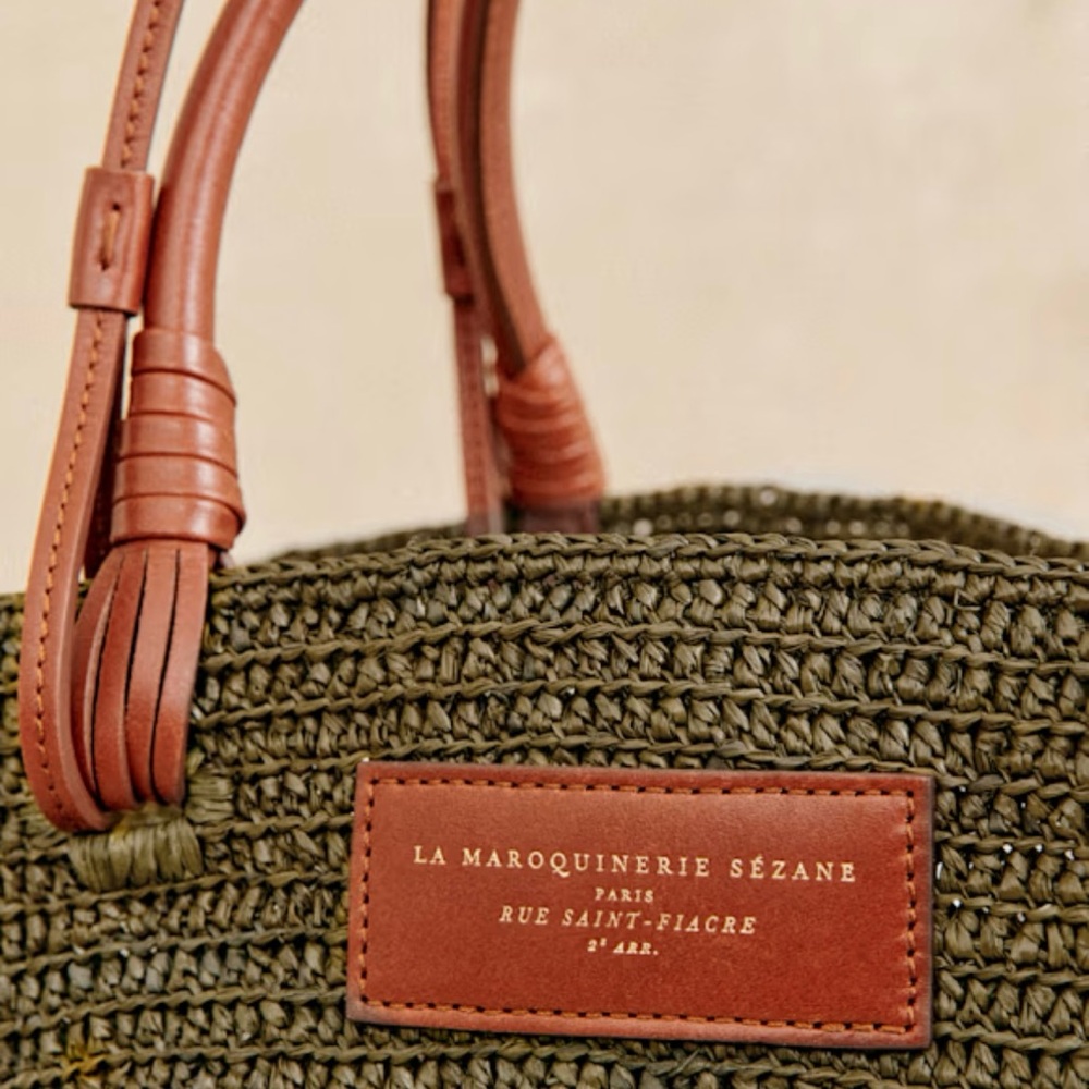SEZANE JUSTINE BASKET BAG - Gorgeous!! - Picture 4 of 15